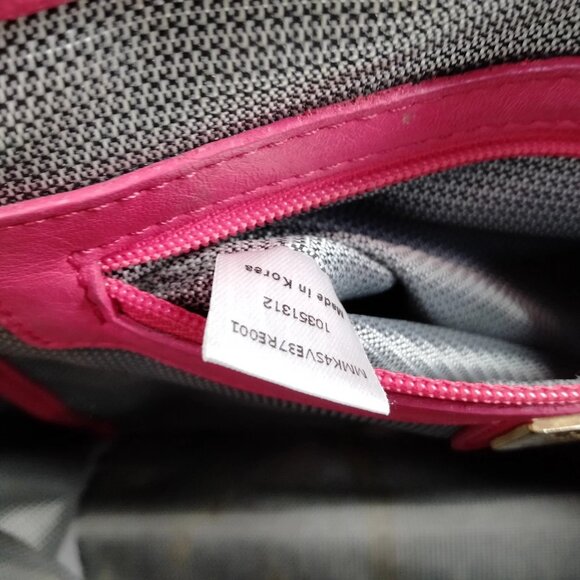 (L5) MCM Backpack Bag Pink PVC - Picture 8 of 9